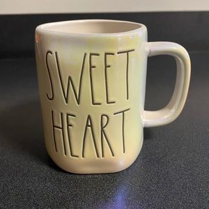 New Rae Dunn Iridescent Sweet Heart Mug